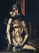 MORALES, Luis de Pieta painting